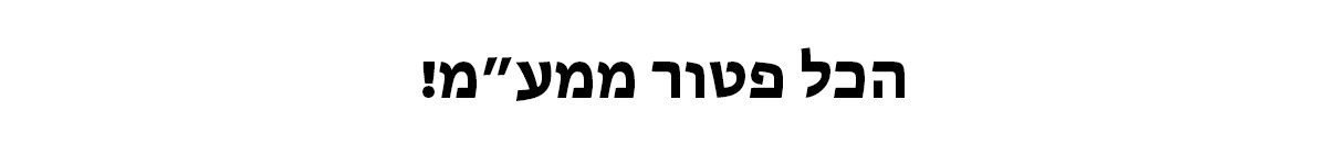 סייל פטור ממע״מ