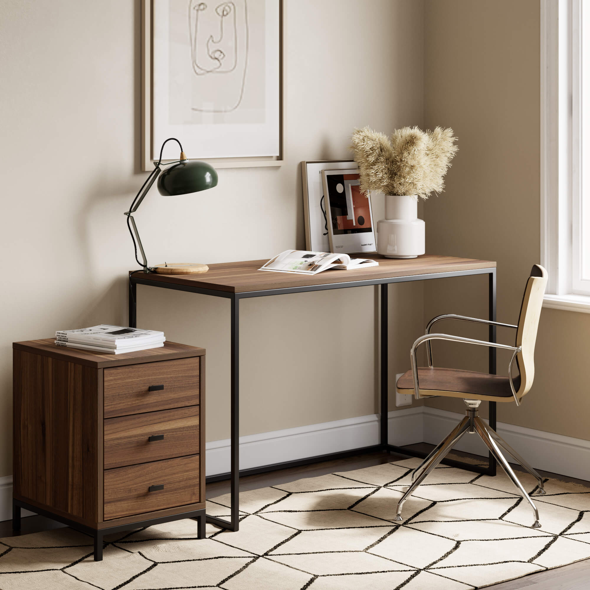 שולחן כתיבה JUL אגוז