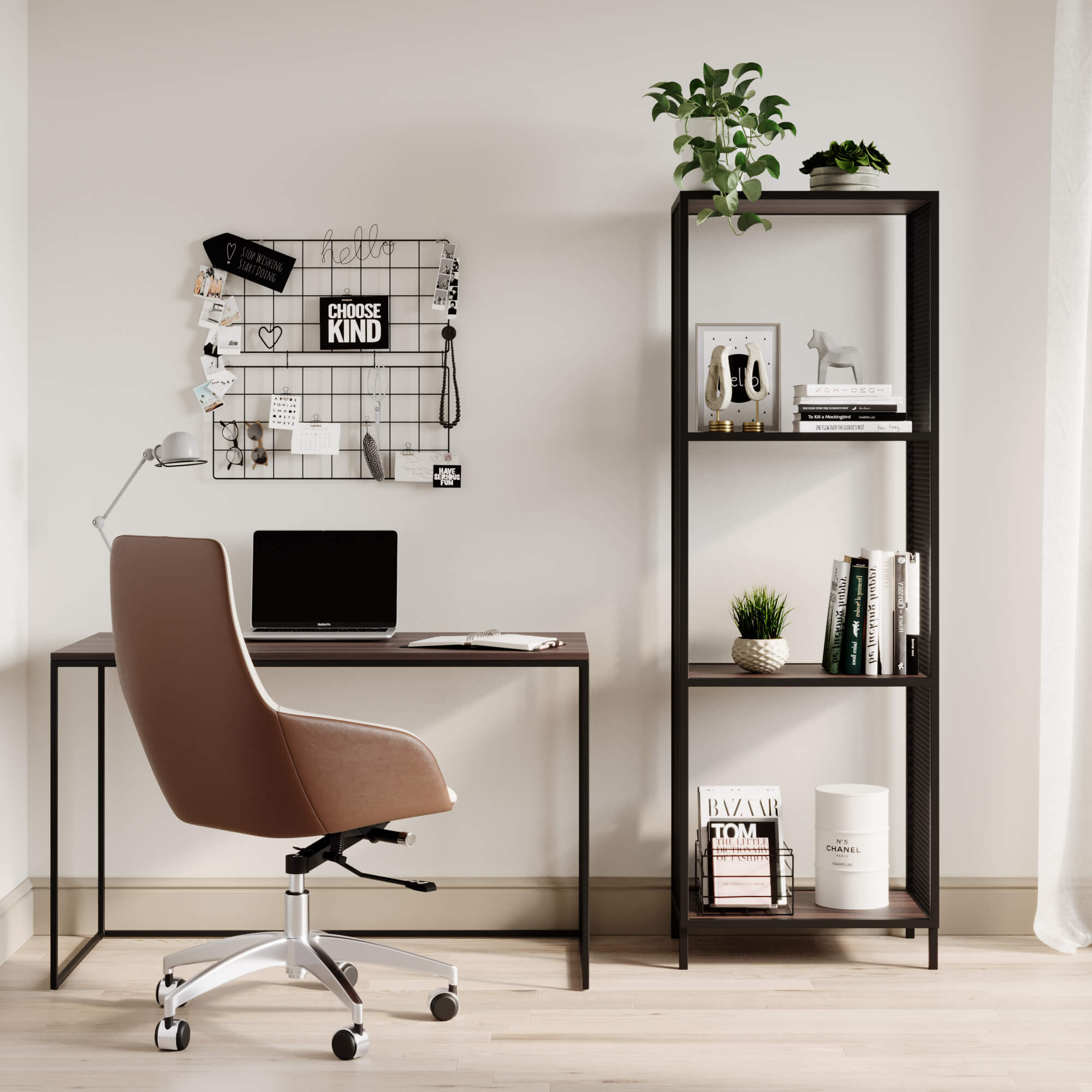 כוננית Nina אגוז