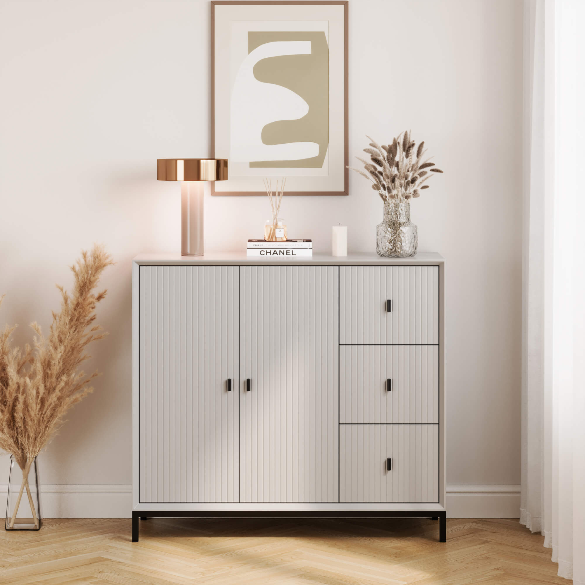 קומודה Manila אפור בהיר