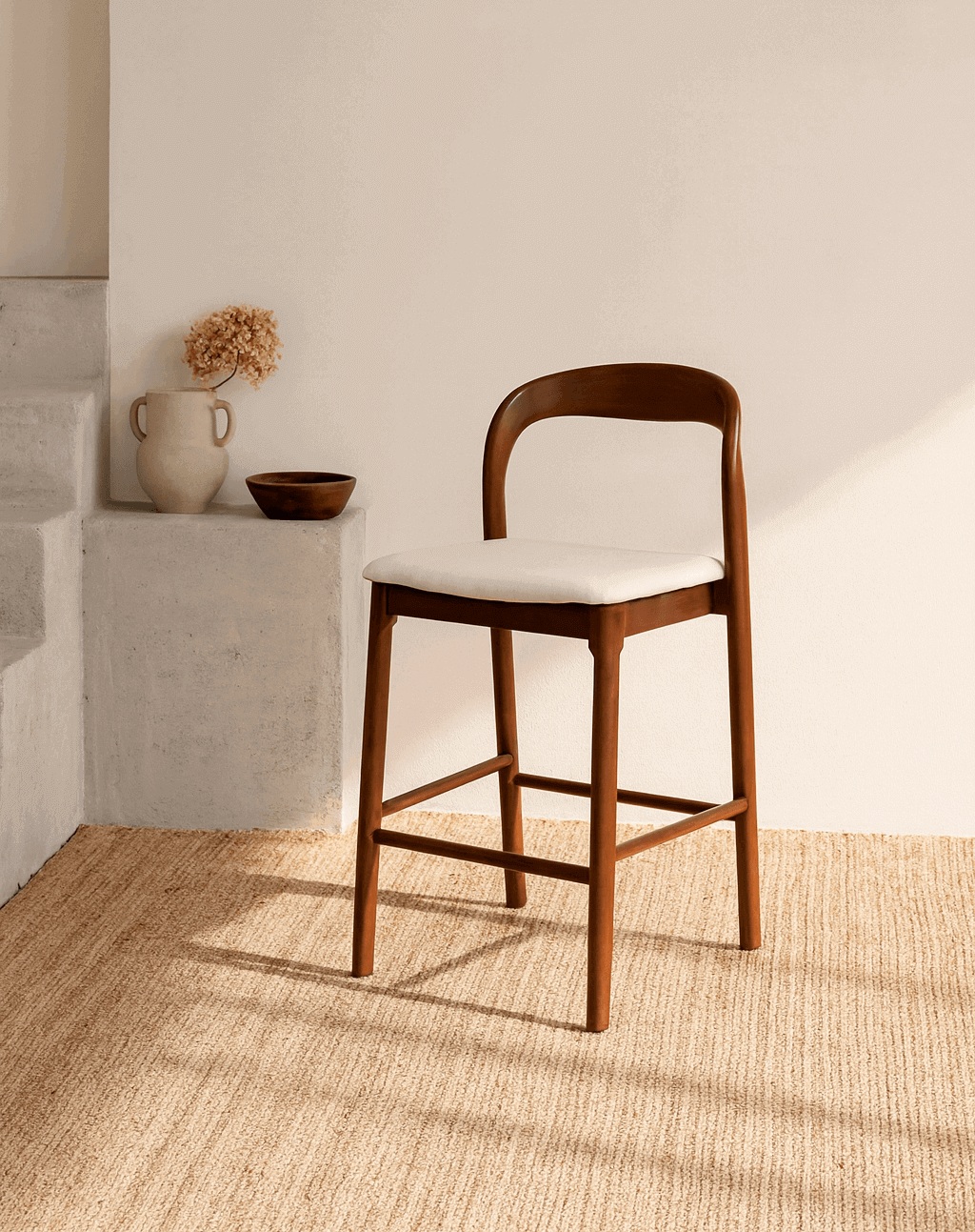 כיסא בר TORO אגוז