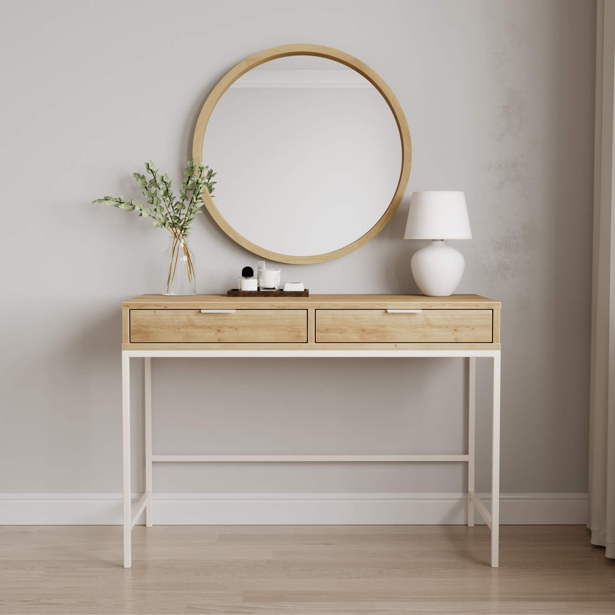 שולחן Boran אלון מבוקע