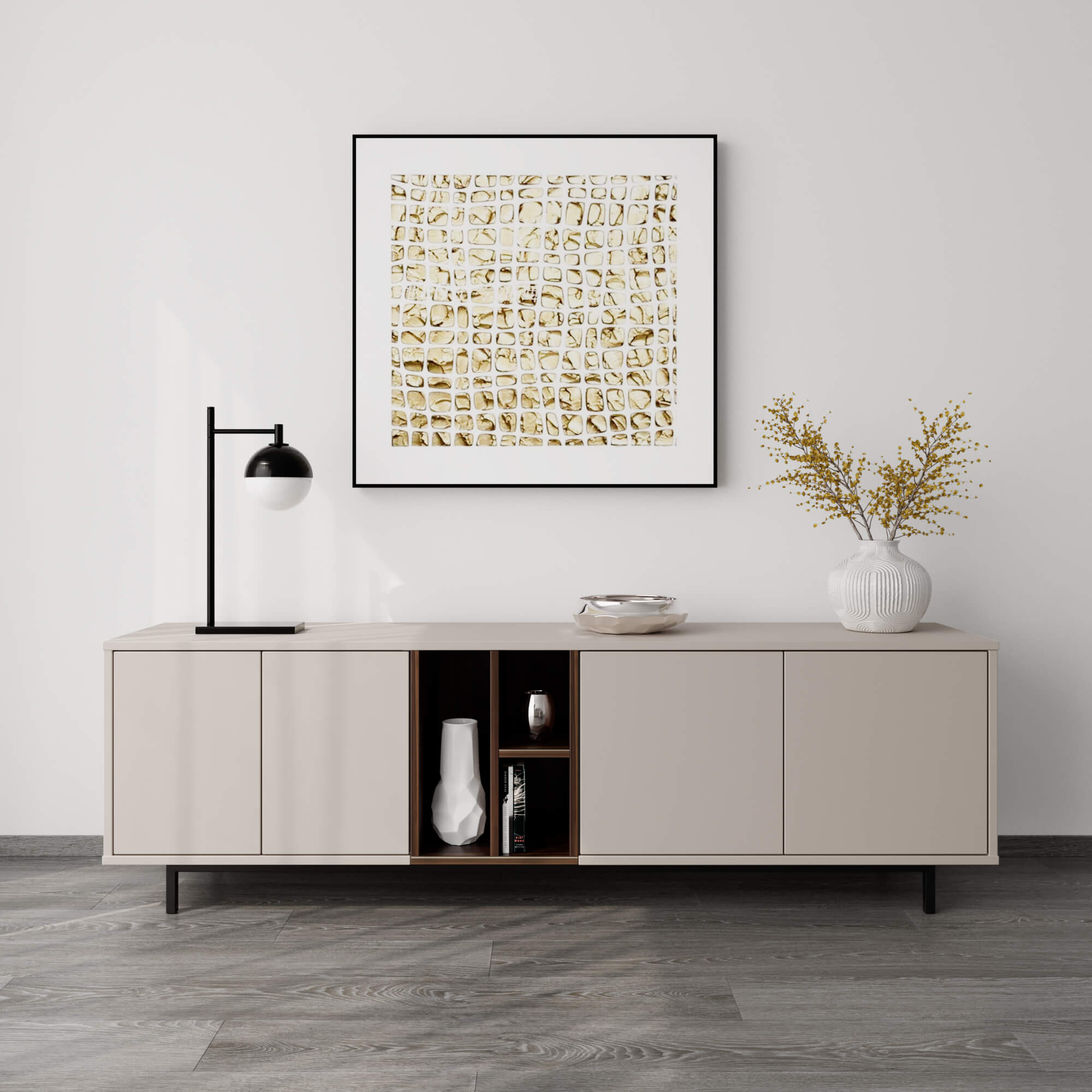 מזנון ALUM סהרה אגוז