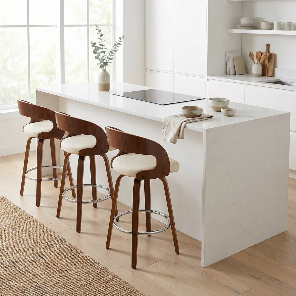 כיסא בר ALTA אגוז