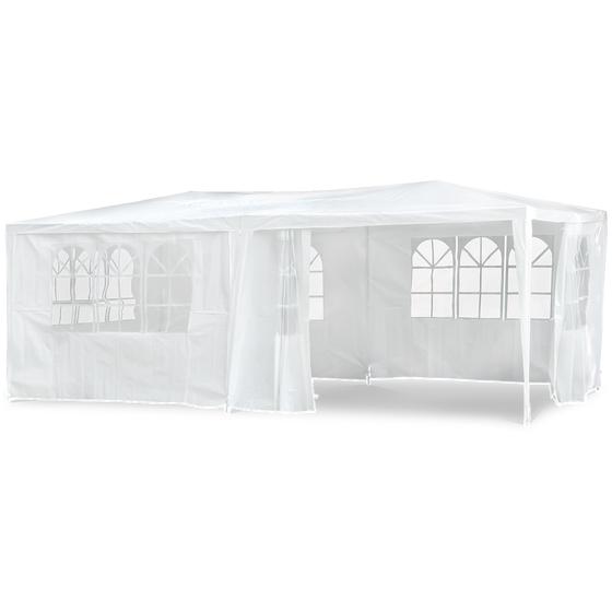 Partytent XL met zijwanden - wit