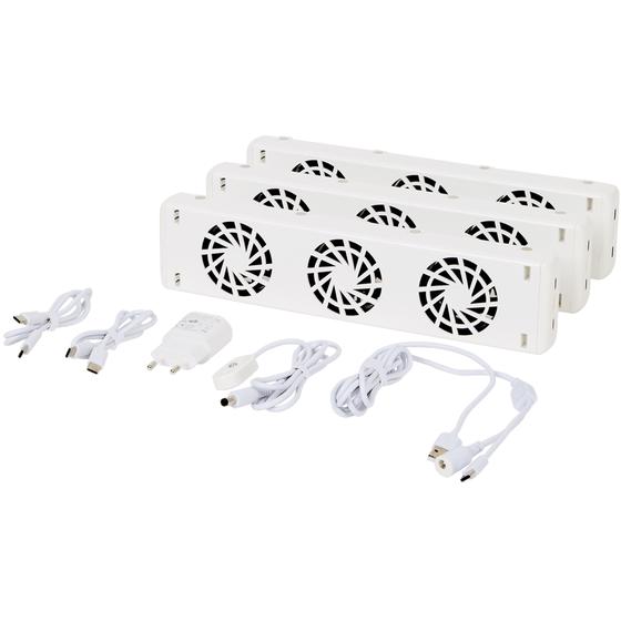 Radiator ventilatorset