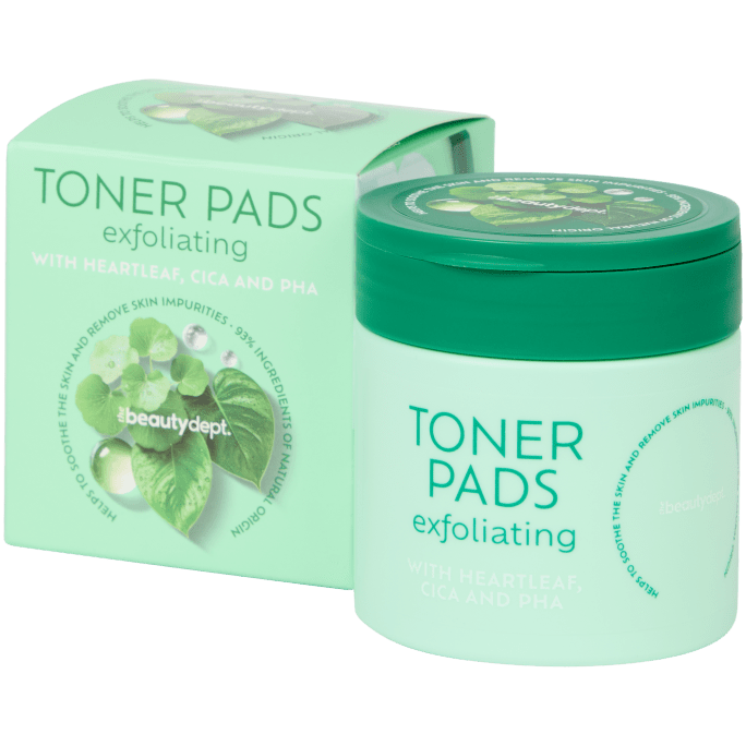 The Beauty Dept. exfoliërende toner pads Cica & PHA