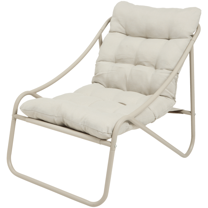 Loungestoel met kussen