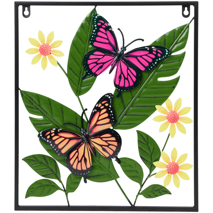 Metalen wanddecoratie