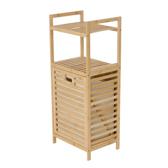 Luxe bamboe wasmand