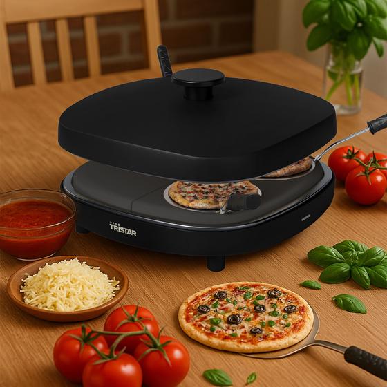 Tristar mini pizzaoven voor 4 personen