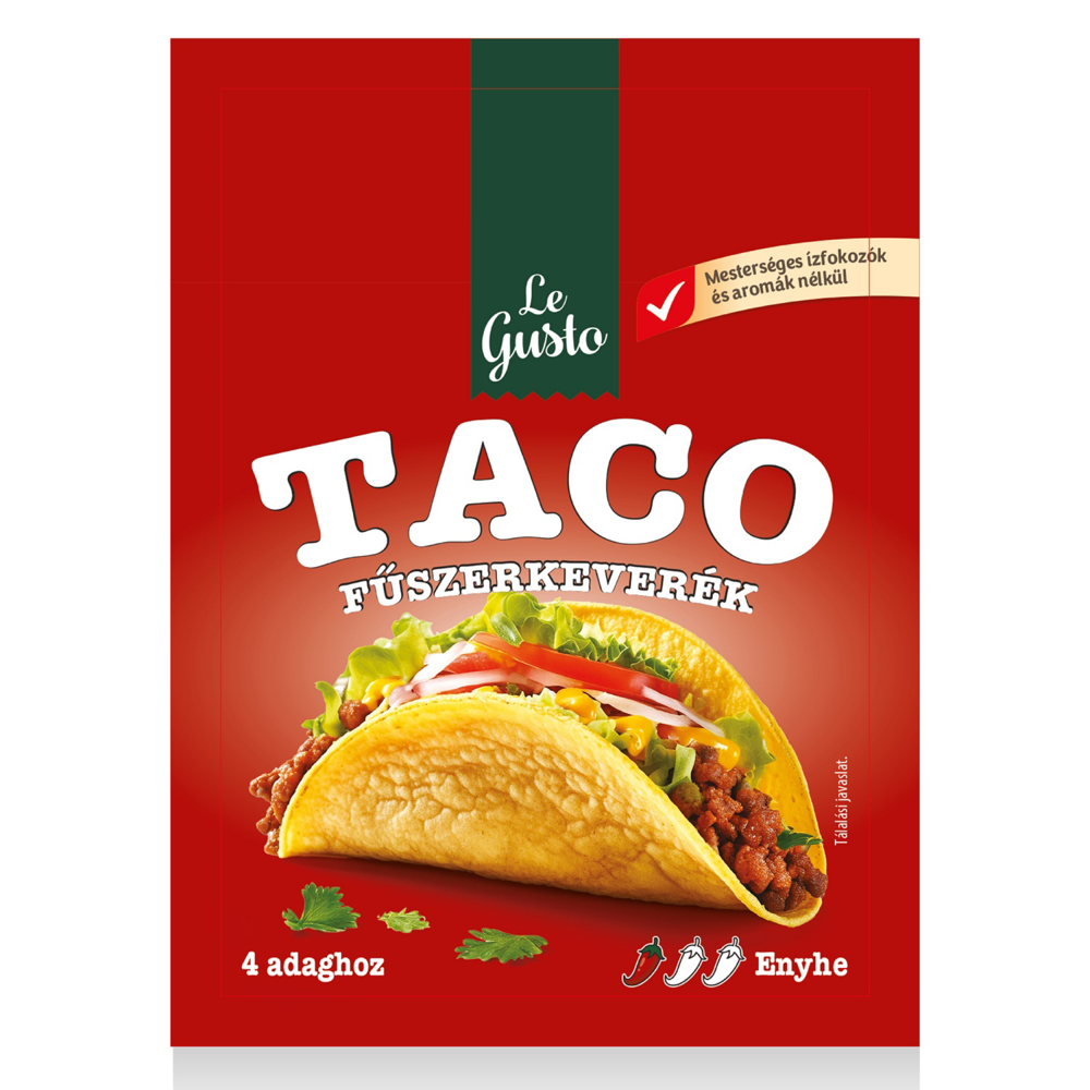 LE GUSTO Taco fűszerkeverék, 40 g