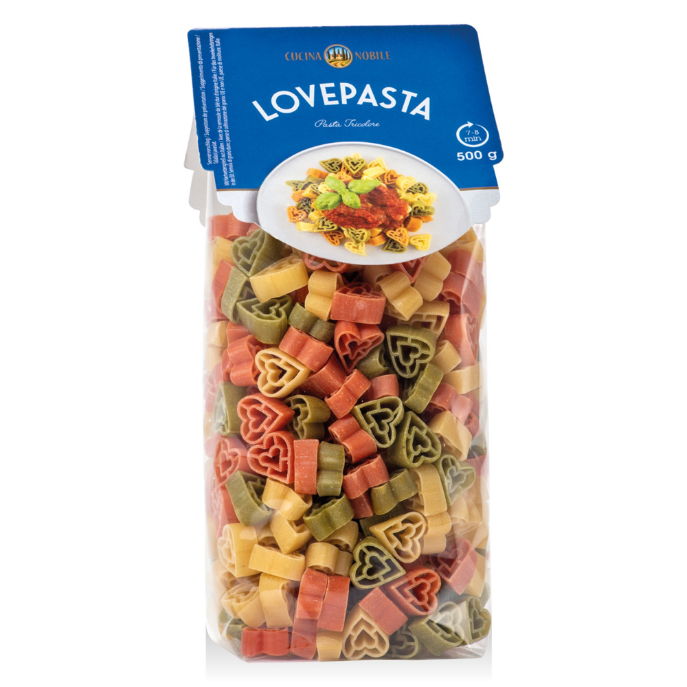 CUCINA Szívecskés tészta, 500 g