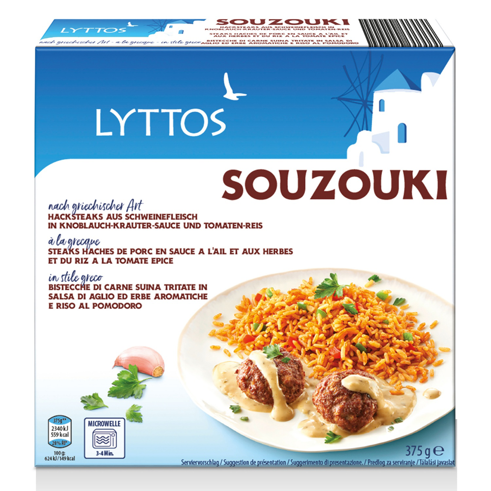 LYTTOS Görög készétel, Souzouki, 375 g