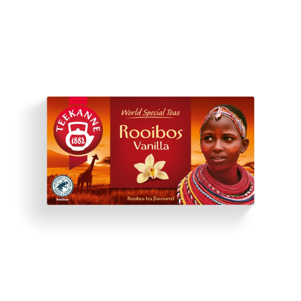 TEEKANNE Teaválogatás Rooibos Vanilla, 20 x 1.75 g