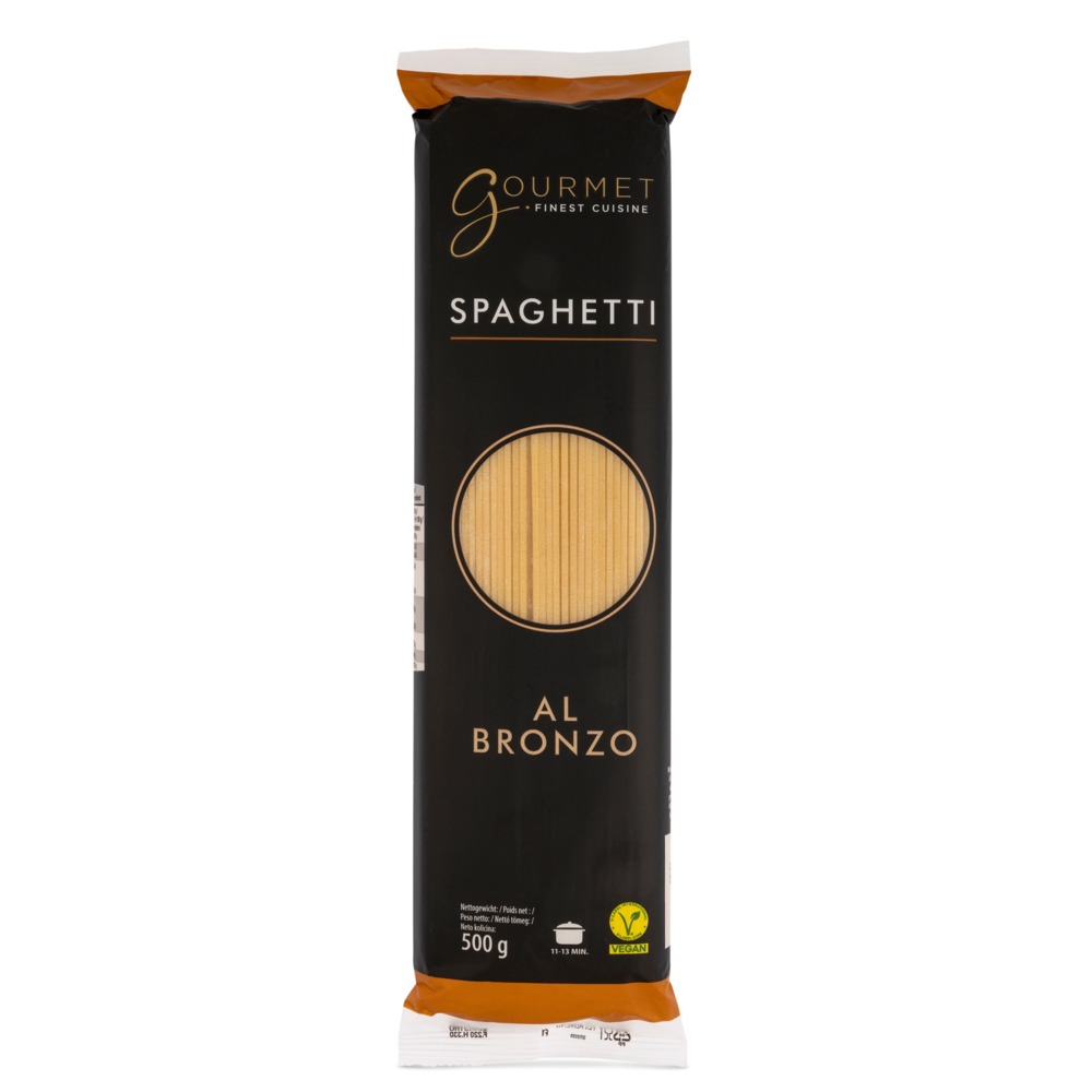 GOURMET FINEST CUISINE Bronze cut tészta spagetti, 500 g