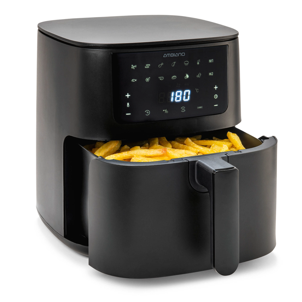 AMBIANO XXL meleglevegős fritőz, 3 év jótállás