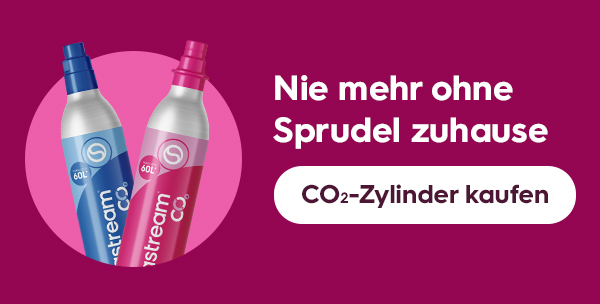 Nie mehr ohne Sprudel zuhause