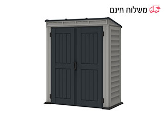 מחסן גינה פלסטיק 5X3