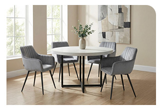 סט 6 כיסאות לפינת אוכל דגם אוהיו