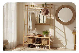 מתלה בגדים במבוק