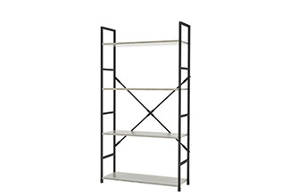 ארון מדפים פתוח 4 קומות