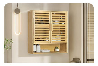 ארון שירות במבוק מעל השירותים