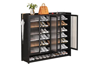 ארון נעליים 4 דלתות 8 קומות