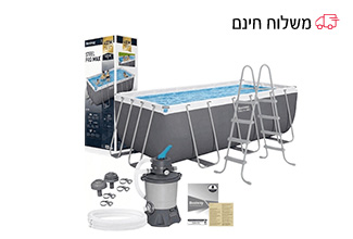 בריכה 412X201X122 ס"מ דגם 56457