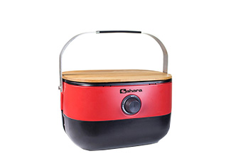 גריל גז נייד עם מבער נירוסטה