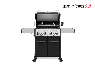 גריל גז 4 מבערים Baron 490 64,000 BTU