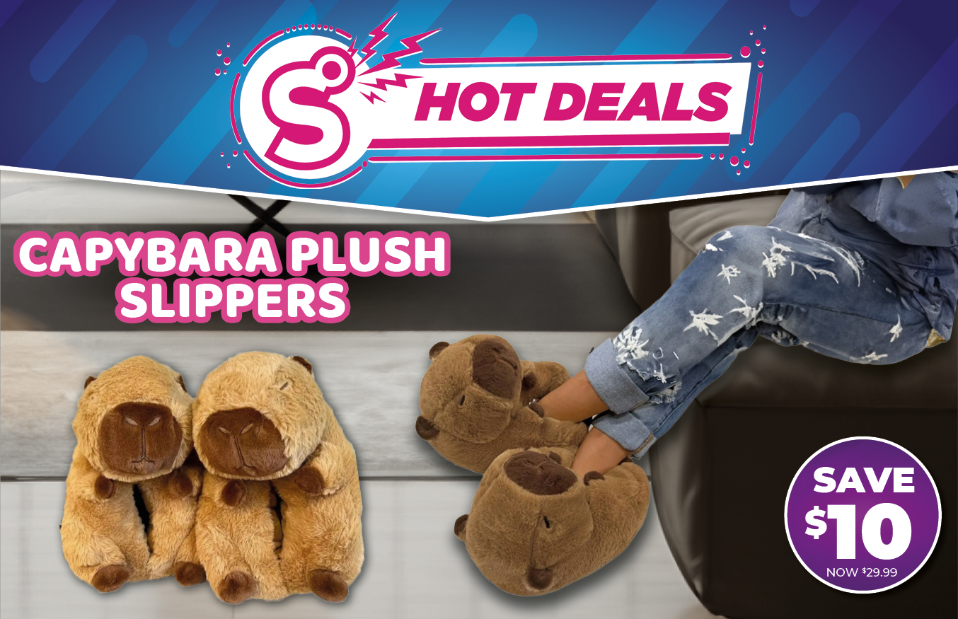 Capybara Slippers