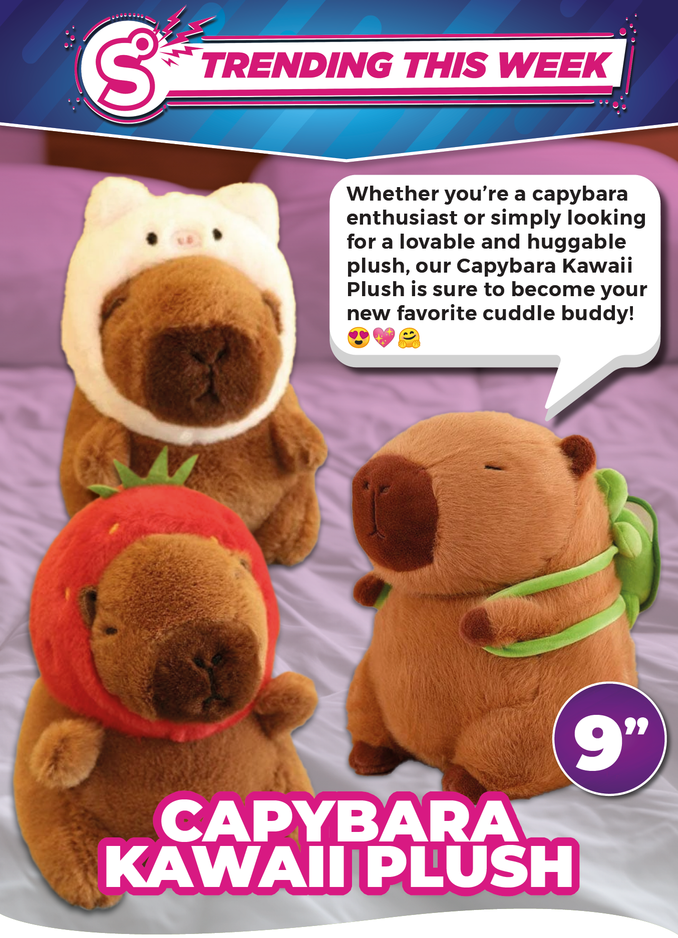 Capybara Plush