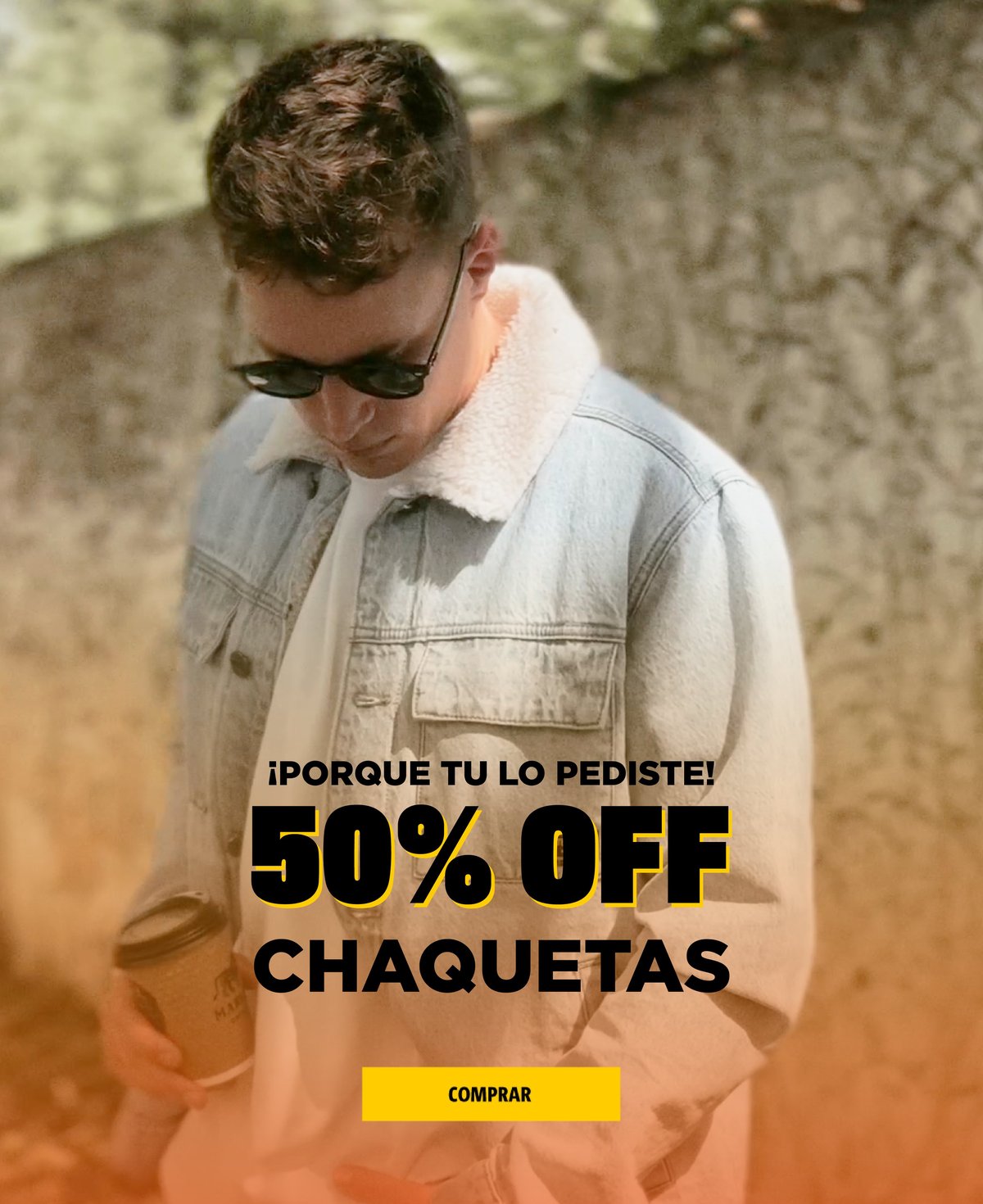 Chaquetas 50%