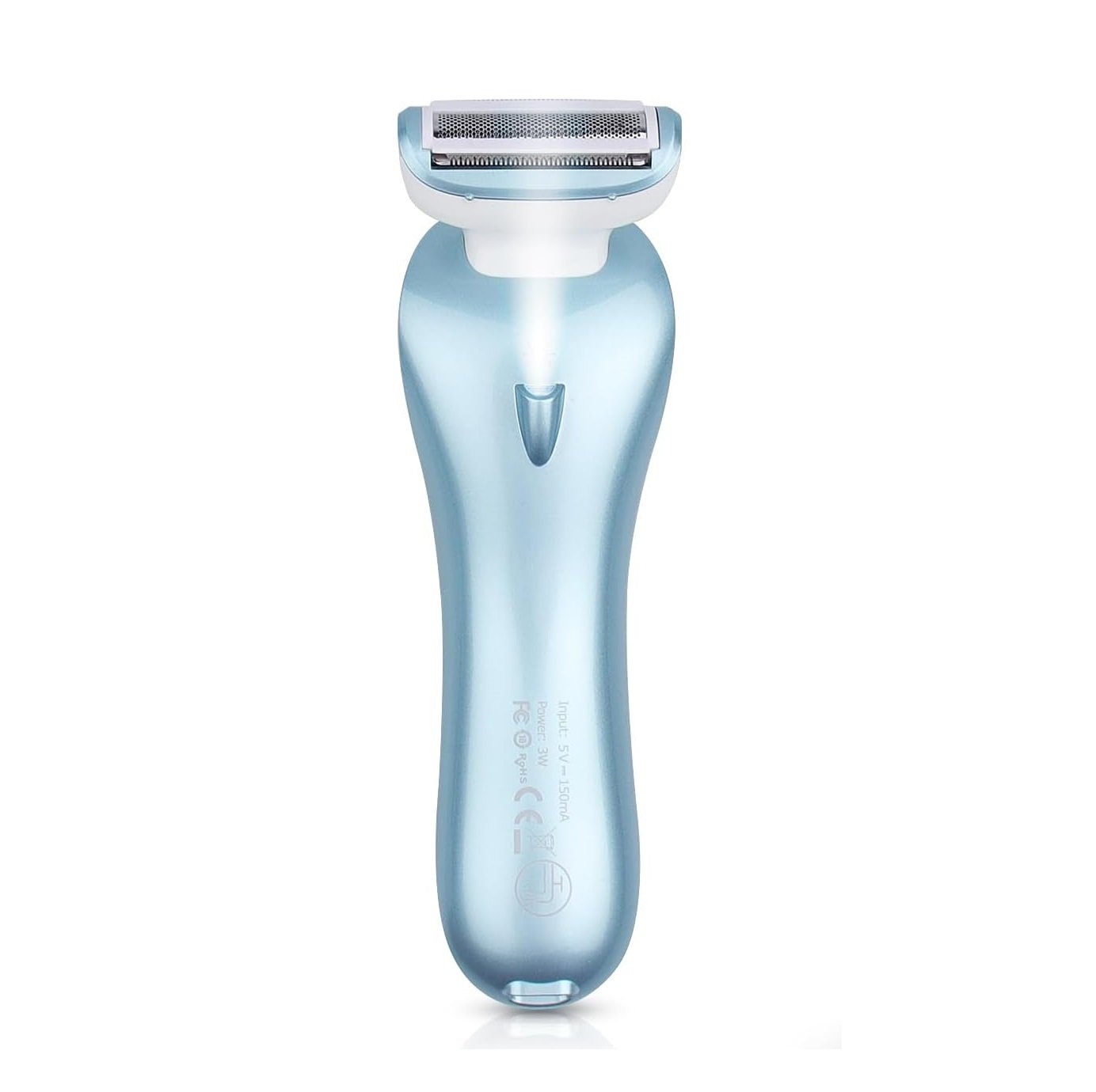 מכונת גילוח לאישה מומלצת LADY SHAVER 3D עם תאורה