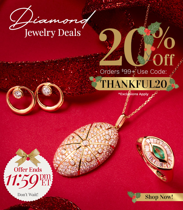 215-467, 215-469, 215-466 | Ends 11:59pm ET - Don't Wait! | 20% Off Orders $99+ Use Code: THANKFUL20*Exclusions Apply