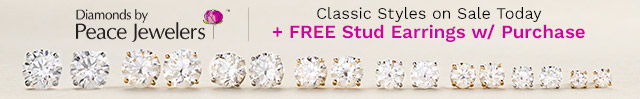 New Low Prices on 1 Carat Solitaire Styles + FREE Stud Earrings w/ Purchase