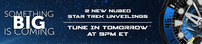 Tune in Tomorrow at 9pm ET for 2 New Nubeo Star Trek Unveilings