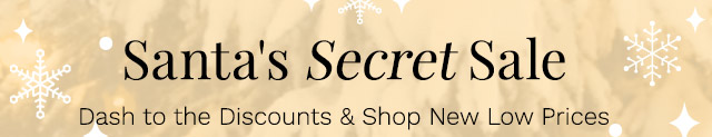 Santa's Secret Sale!