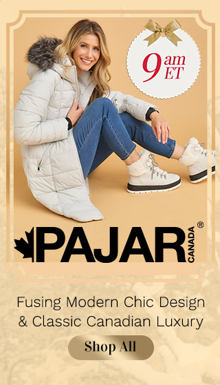 774-544, 776-682 | PAJAR Canada | 9am ET | Fusing Modern Chic Design & Classic Canadian Luxury