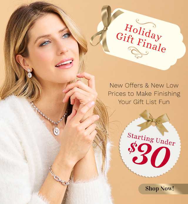 215-391, 216-108, 216-109, 210-377 |  Starting Under $30! | New Offers & New Low Prices to Make Finishing Your Gift List Fun