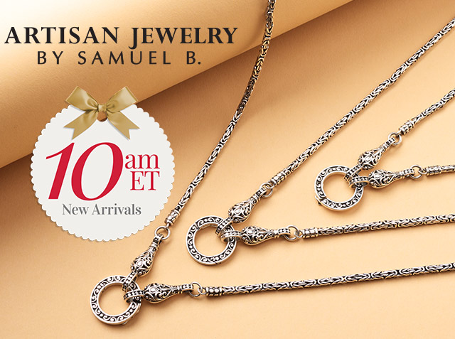 212-344 | Artisan Jewelry by Samuel B. | 10am ET - New Arrivals