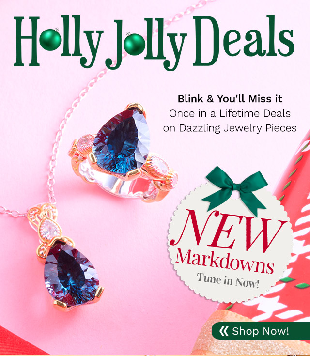 215-684, 215-683 | New Markdowns - Tune in Now! | Blink & You'll Miss itOnce in a Lifetime Deals on Dazzling Jewelry Pieces