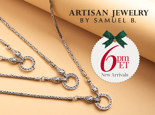 212-344 | Artisan Jewelry by Samuel B. |  6pm ET - New Arrivals!