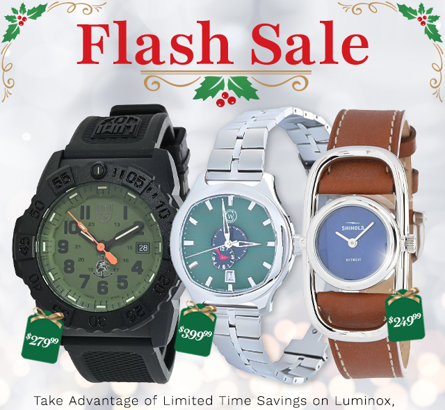 928-246, 925-422, 928-790 | Take Advantage of Limited Time Savings on Luminox, Constantin Weisz, Shinola & More Top Brands