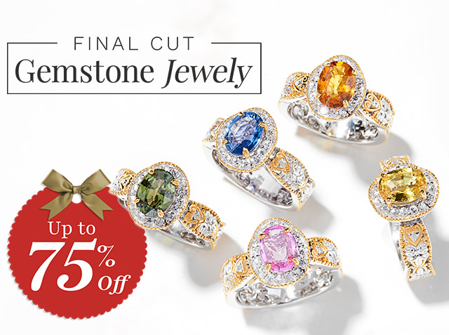 Final Cut Gemstone Jewelry | Up to 75% Off