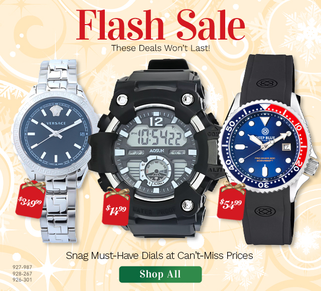 927-987, 928-267, 926-301 | Flash Sale - These Deals Won’t Last!