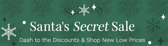 Santa's Secret Sale! | Dash to the Discounts & Shop New Low Prices