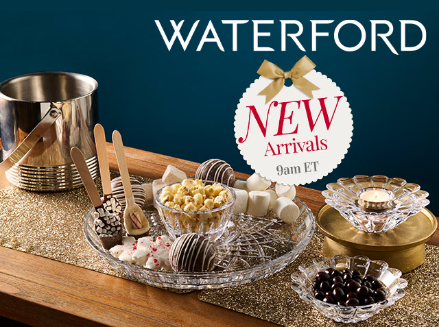 216-081, 216-089, 216-082 | Waterford Crystal - New Arrivals at 9am ET