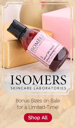 322-818 | ISOMERS Skincare | Bonus Sizes on Sale for a Limited-Time!